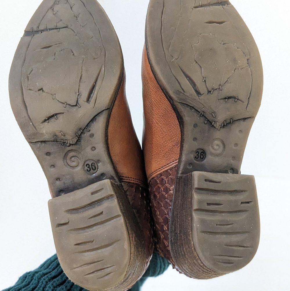 Khrio leather ankle boots - Picture 9 of 16